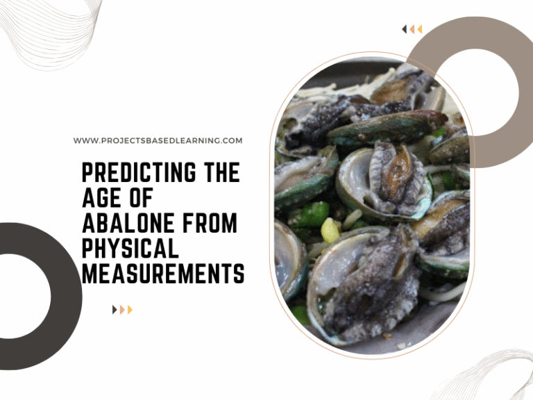 Predicting the age of abalone from physical measurements Part 1 ...