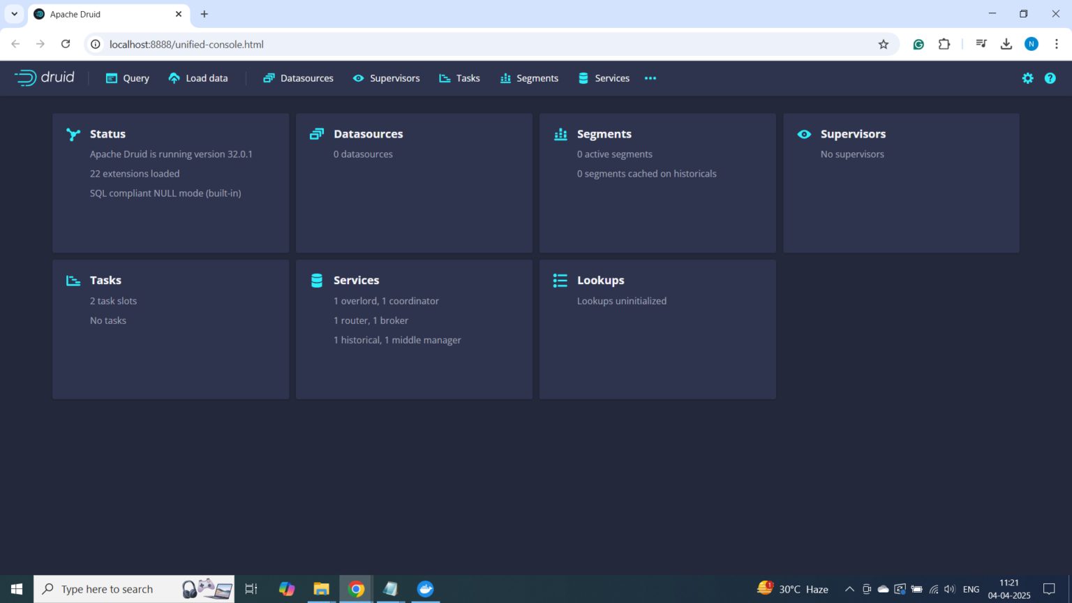 How to Run Apache Druid on Docker Desktop (Windows OS) – A Step-by-Step ...