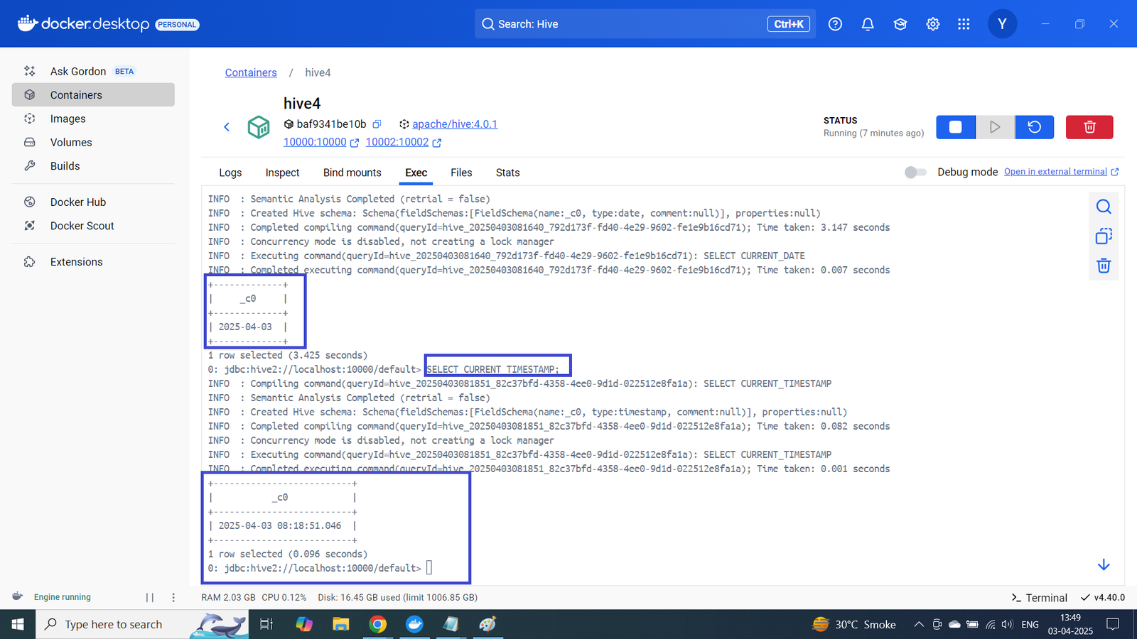 Running Hive on Windows Using Docker Desktop: Everything You Need to ...