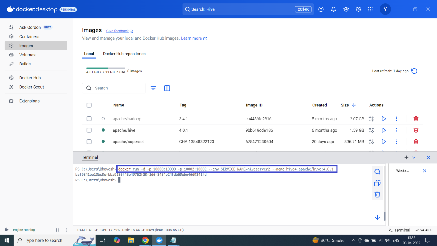 Running Hive on Windows Using Docker Desktop: Everything You Need to ...
